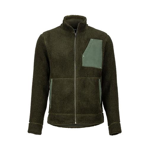 Marmot Larson Jackets - Mens Fleece Red Green CA6057149 Canada